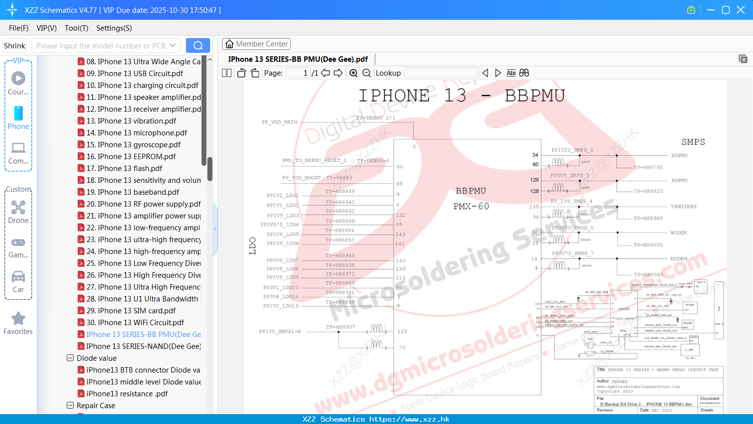 IPhone 13 SERIES-BB PMU(Dee Gee)